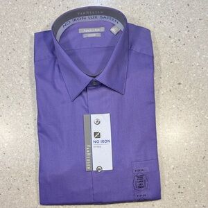 Van Heusen Men's Dress Shirt in Rich Purple